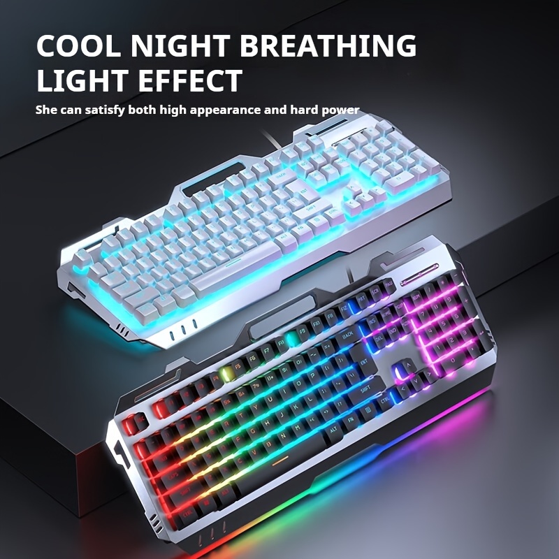 Gaming Keyboard Bundle - لوحة مفاتيح غشائية للألعاب EWEADN GX80Z،