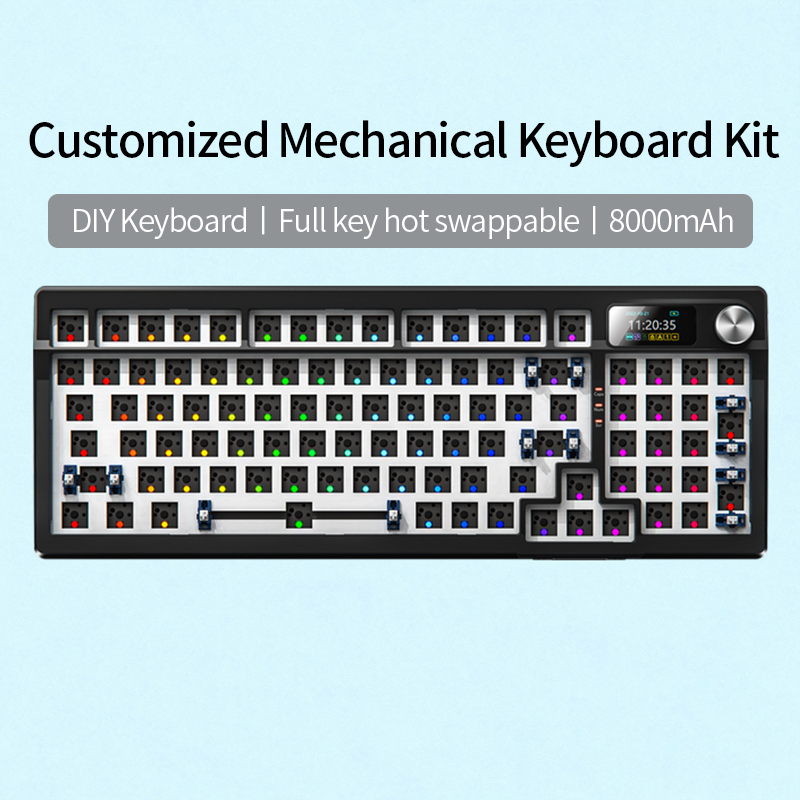 Keyboard Gaming Transparent - YINDIAOY95 مجموعة لوحة المفاتيح الميكانيكية مع
