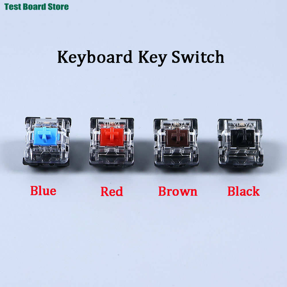 Gaming Keyboard Blue Switches - مفاتيح لوحة مفاتيح ميكانيكية صامتة ثنائية