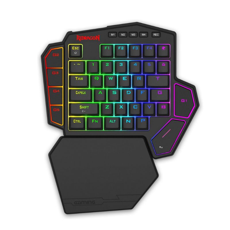 Gaming Keyboard 1 Hand - لوحة مفاتيح ميكانيكية للألعاب Redragon K585