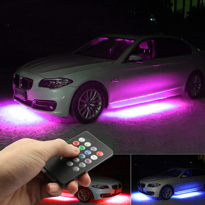 Rgb Underglow Strip - أضواء LED تحت السيارة Underglow شريط
