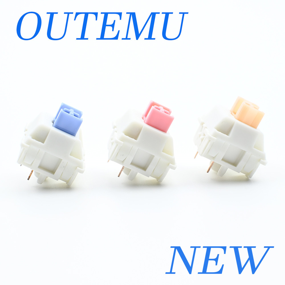 Gaming Keyboard Blue Switches - Outemu مفاتيح Lubed الميكانيكية لوحة المفاتيح