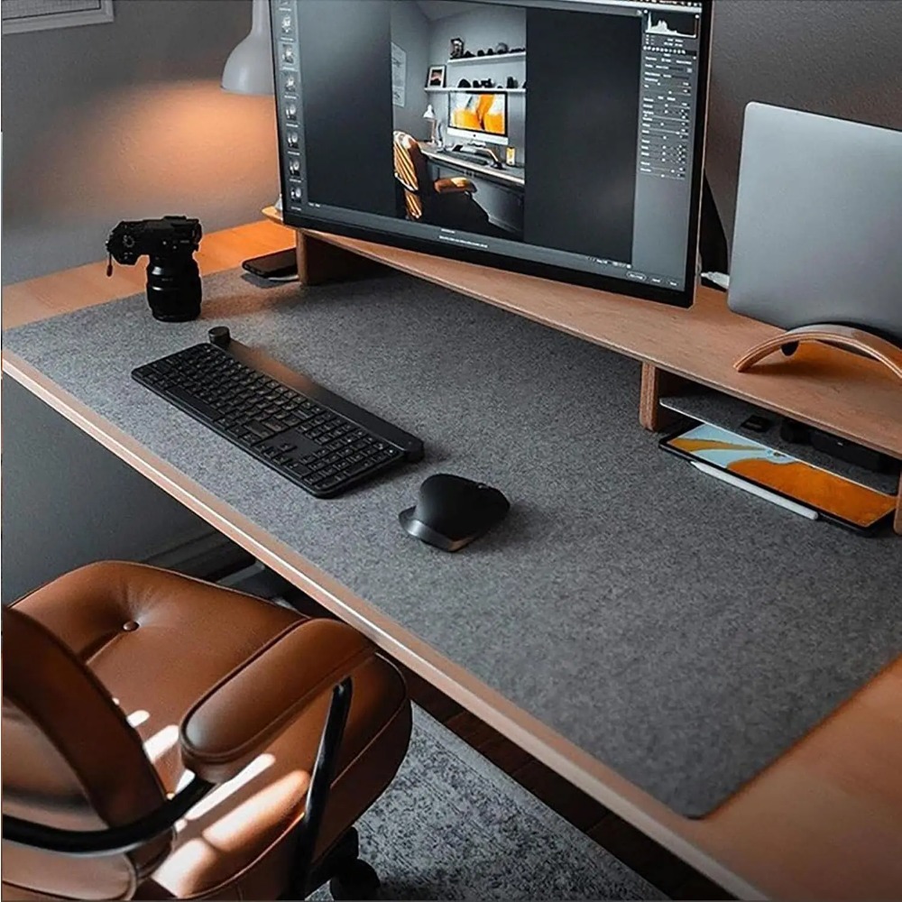 Gaming Keyboard And Mouse Pad - سجادة كمبيوتر مكتبية من اللباد للمكتب