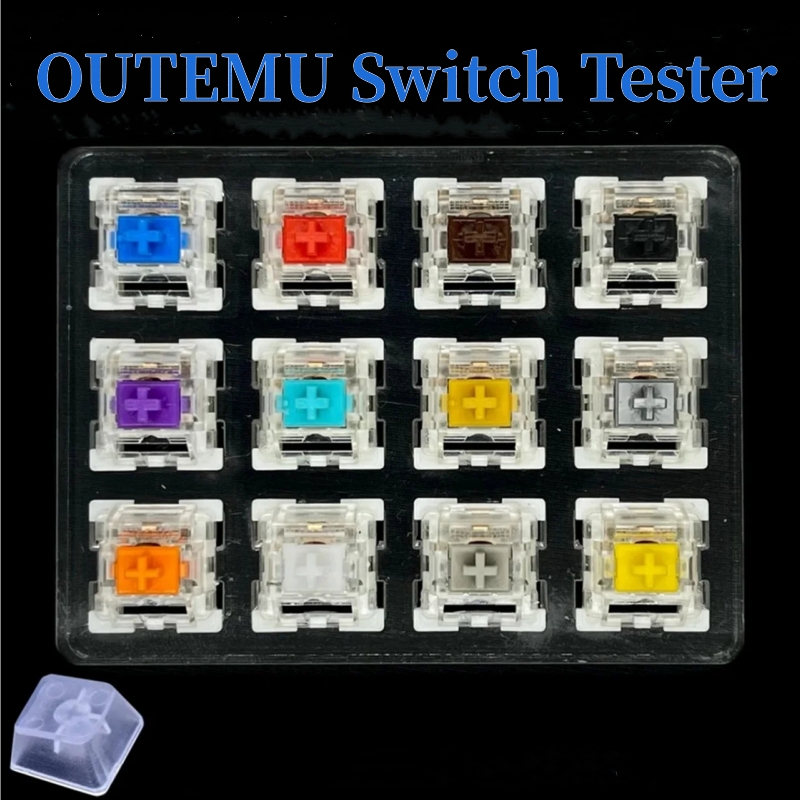 Gaming Keyboard Blue Switches - جهاز اختبار مفاتيح Outemu للوحات المفاتيح