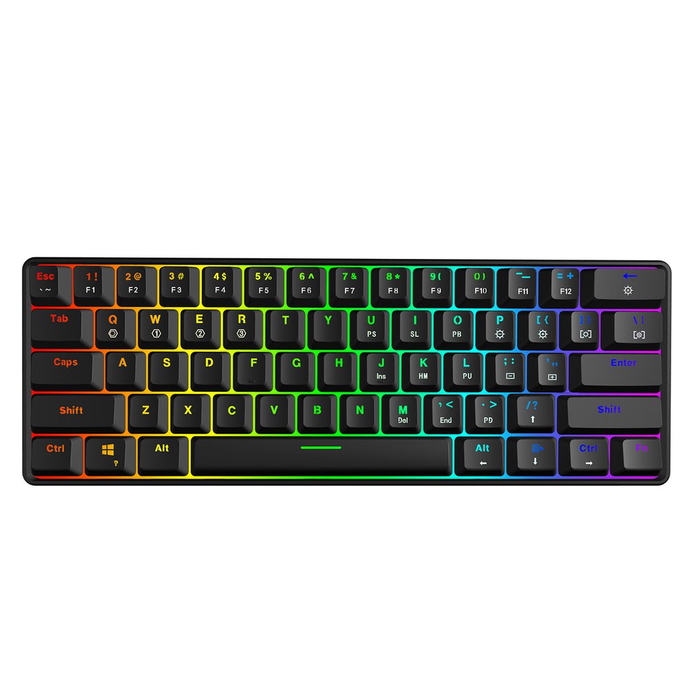 Gaming Keyboard Bundle - SKYLOONG GK61 لوحة مفاتيح ألعاب بصرية