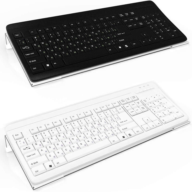 Gaming Keyboard Types - حامل لوحة مفاتيح أكريليك شفاف مريح