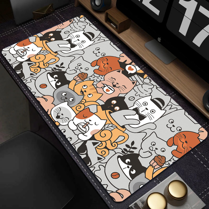 Gaming Keyboard And Mouse Pad - لطيف القط ماوس الوسادة الألعاب ماوس
