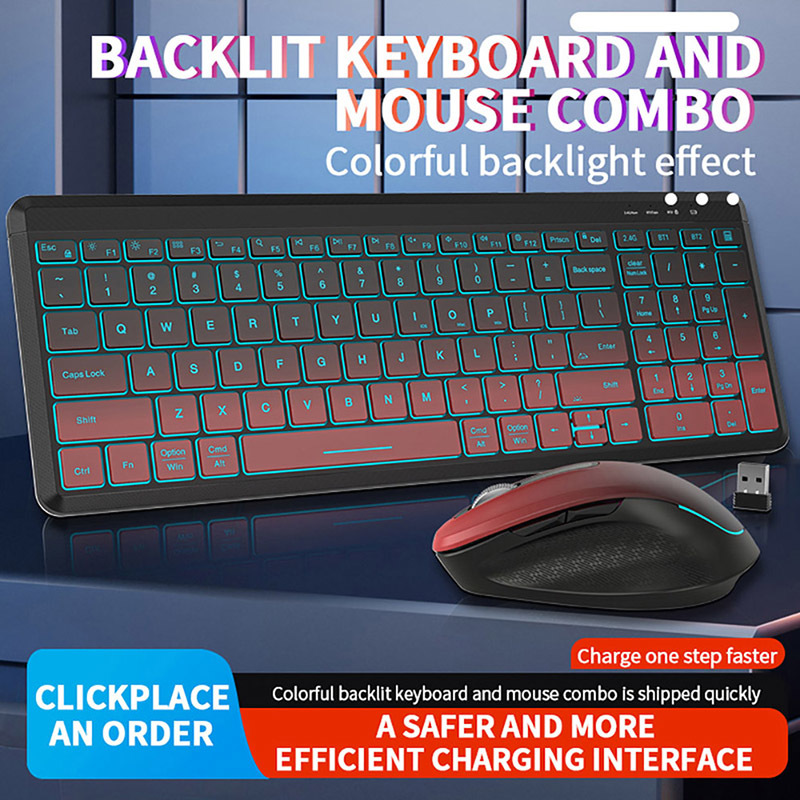 لوحة مفاتيح لاسلكية صامتة بألو - مراجعة Gaming Keyboard Bundle وسعره