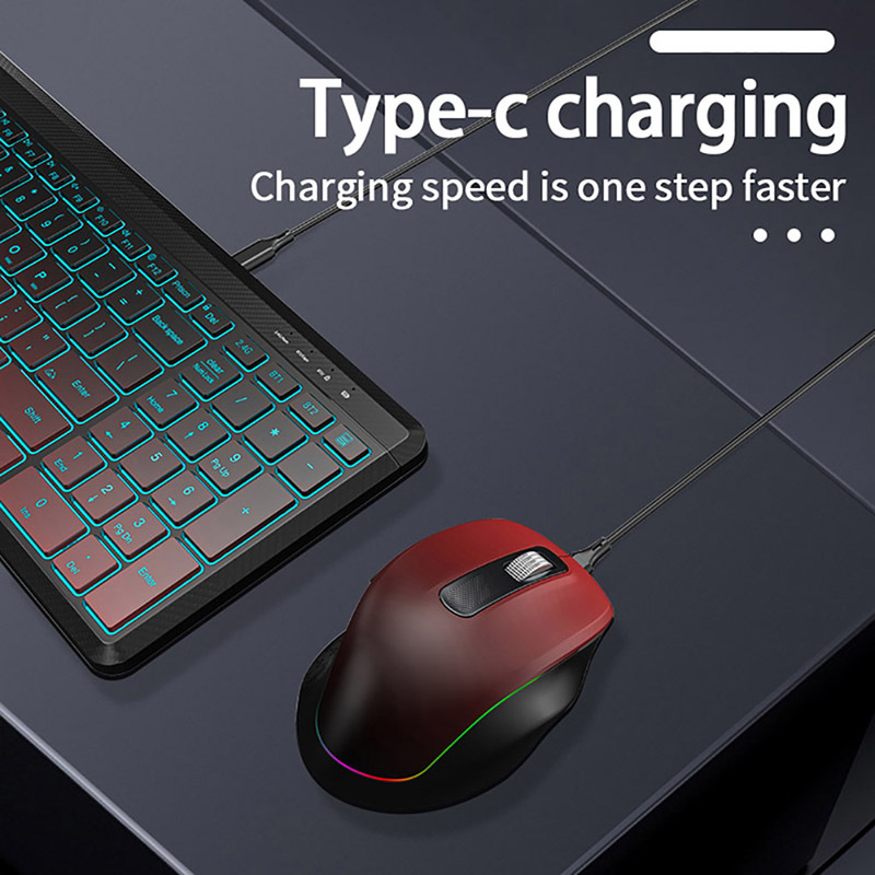 لوحة مفاتيح لاسلكية صامتة بألو - مراجعة Gaming Keyboard Bundle وسعره