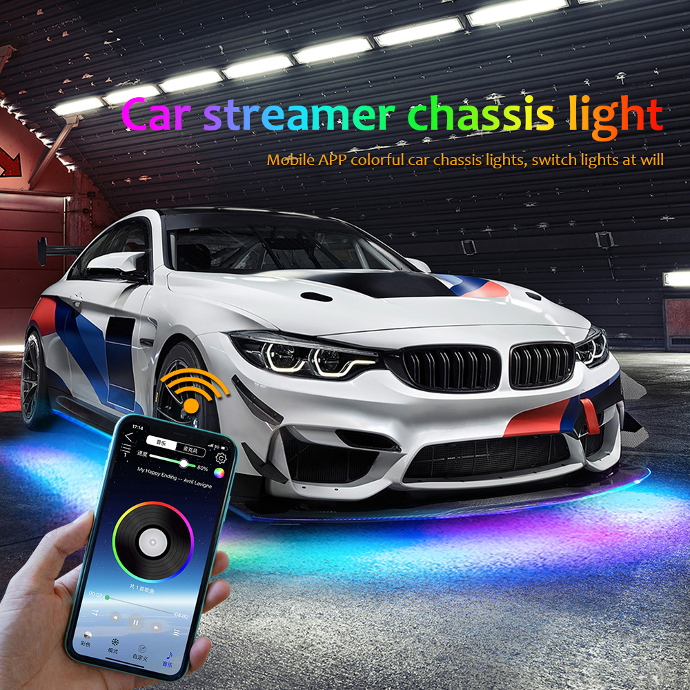 شريط أضواء LED RGB للسيارة ، ض - مراجعة Rgb Underglow Strip وسعره