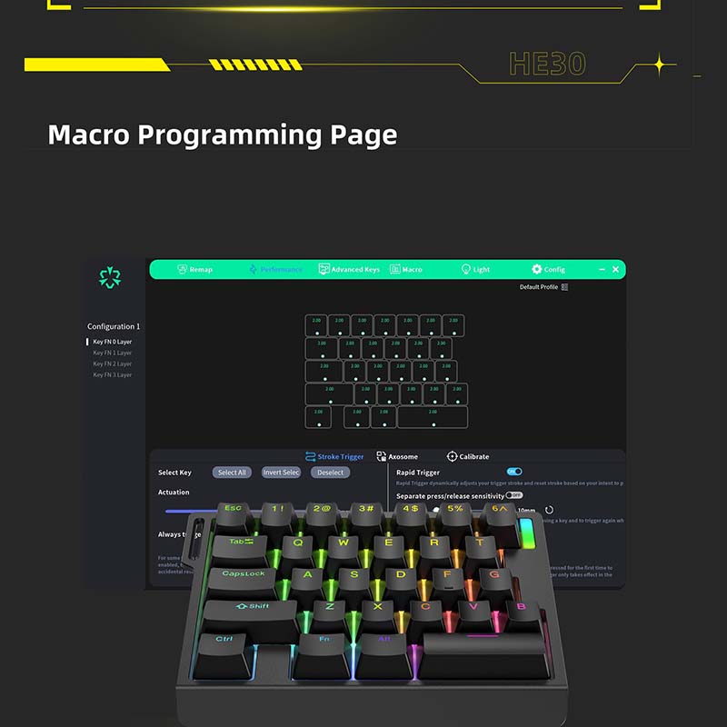 لوحة مفاتيح ألعاب ميكانيكية HE - مراجعة Gaming Keyboard Esports وسعره