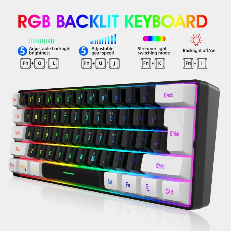 طقم لوحة مفاتيح وماوس للألعاب  - مراجعة Gaming Keyboard Bundle وسعره