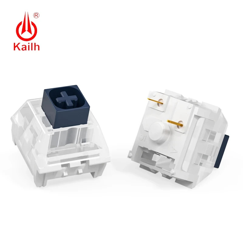 مفتاح صندوق أزرق كحلي من Kailh - مراجعة Gaming Keyboard Blue Switches وسعره