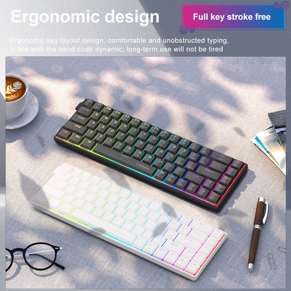 لوحة مفاتيح الألعاب الميكانيكي - مراجعة Gaming Keyboard Bundle وسعره