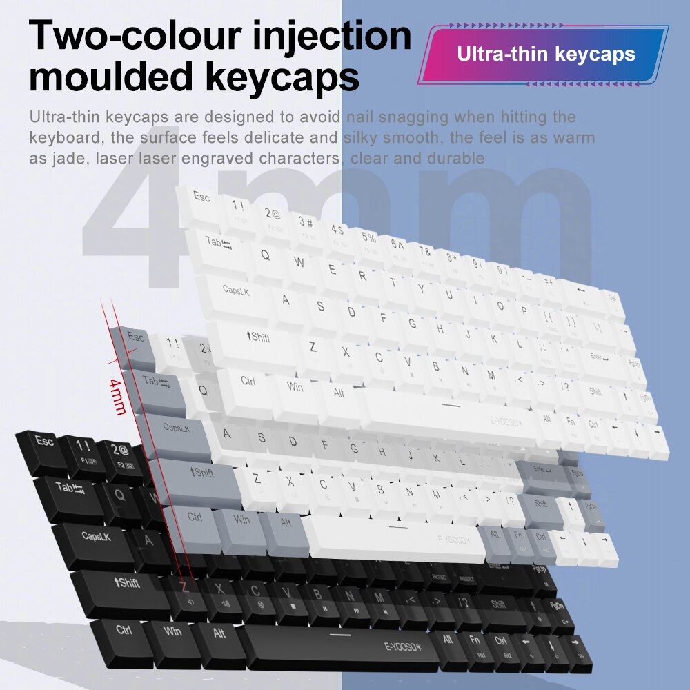 لوحة مفاتيح الألعاب الميكانيكي - مراجعة Gaming Keyboard Bundle وسعره