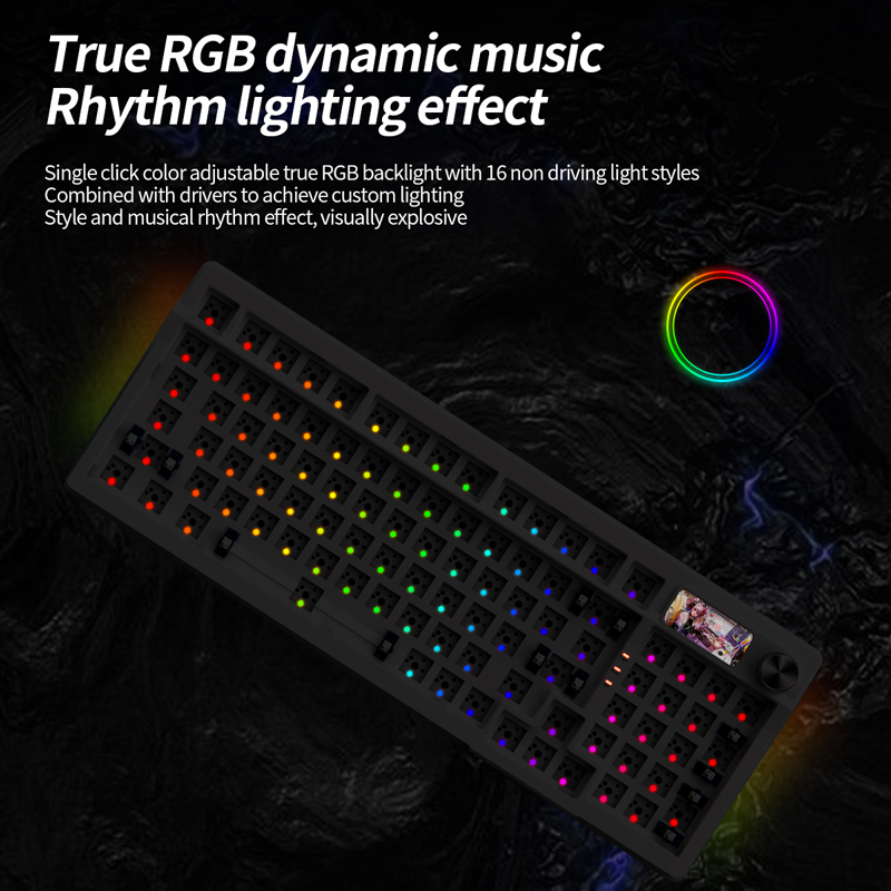 YINDIAOY95 مجموعة لوحة المفاتي - مراجعة Keyboard Gaming Transparent وسعره