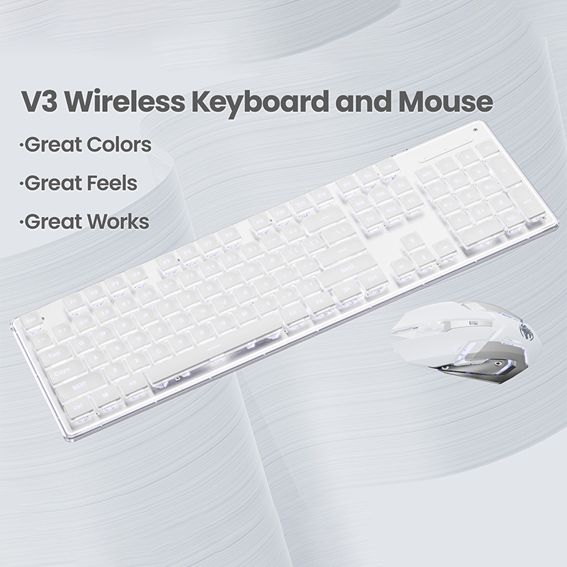 مجموعة لوحة مفاتيح وماوس مكتبي - مراجعة Gaming Keyboard Bundle وسعره
