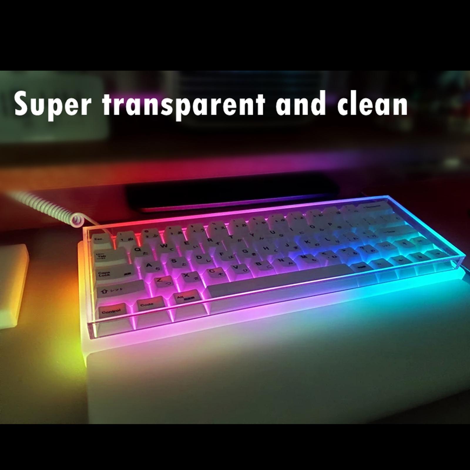 108 مفاتيح غطاء غبار لوحة المف - مراجعة Keyboard Gaming Transparent وسعره