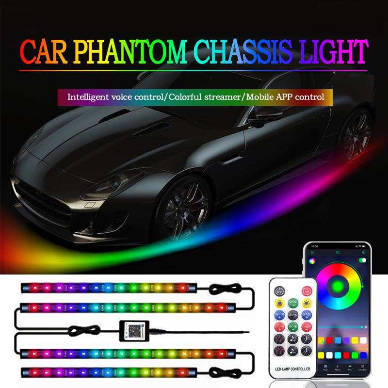 سيارة مرنة Underglow قطاع ضوء  - مراجعة Rgb Underglow Strip وسعره