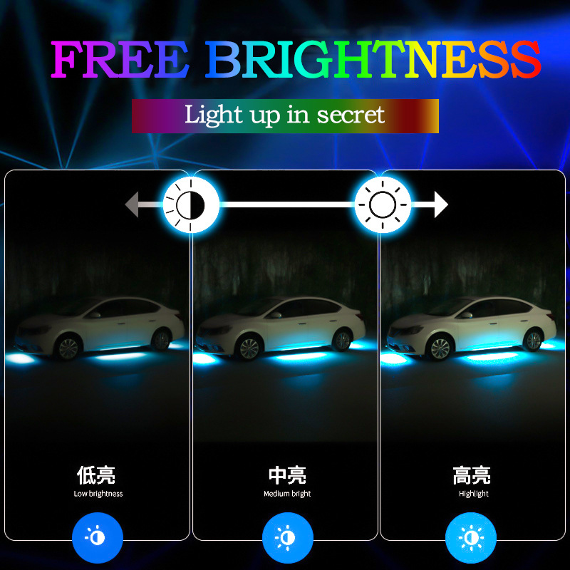 سيارة مرنة Underglow قطاع ضوء  - مراجعة Rgb Underglow Strip وسعره
