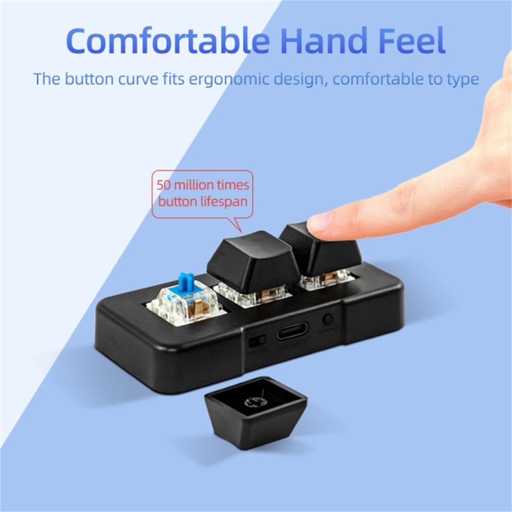 لوحة مفاتيح صغيرة مع مفتاح أزر - مراجعة Gaming Keyboard Blue Switches وسعره