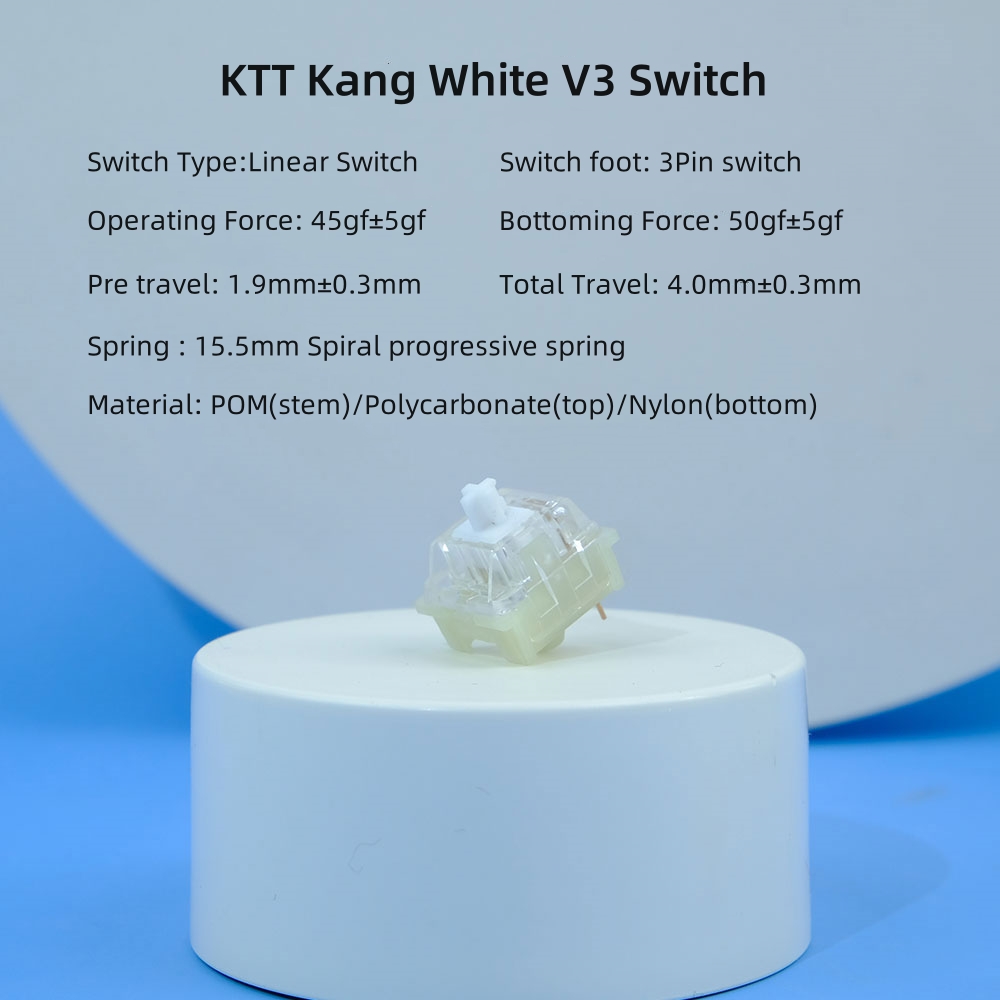KTT Kang-مفتاح خطي للوحة المفا - مراجعة Gaming Keyboard Ergo وسعره