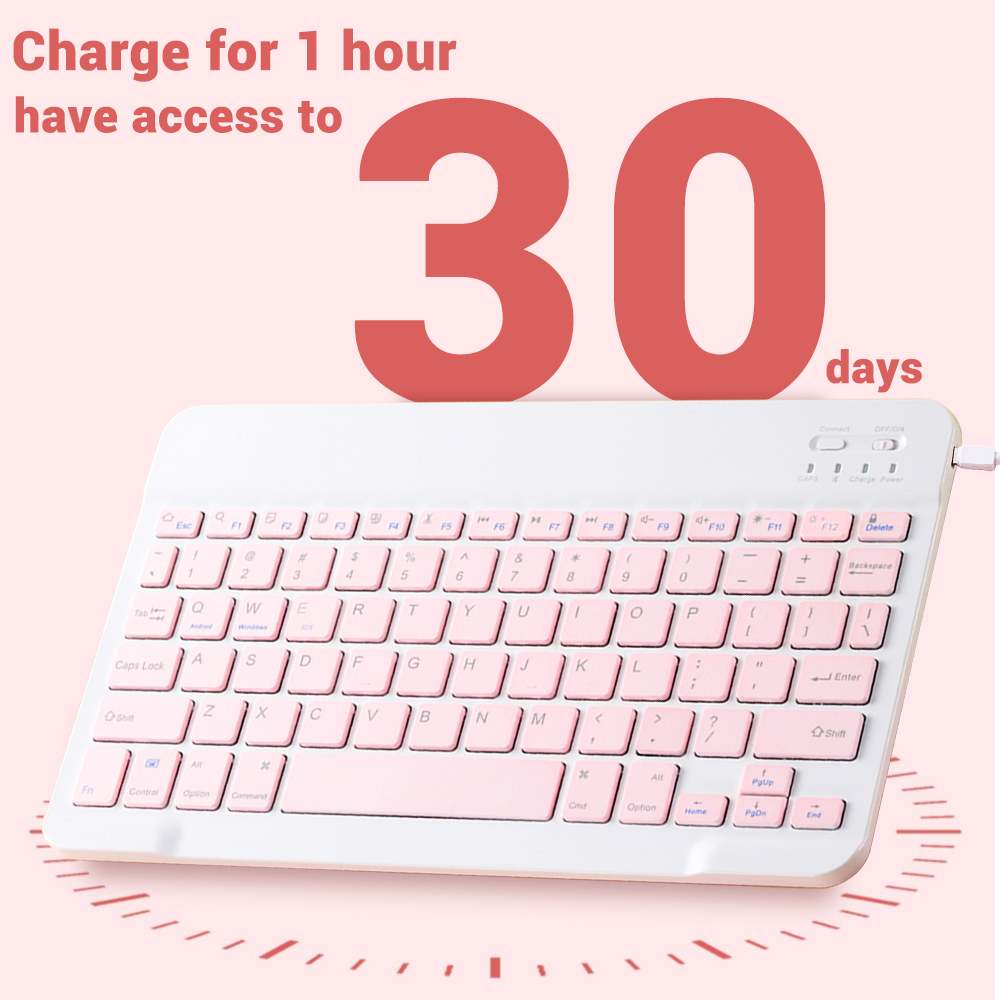 لوحة مفاتيح بلوتوث لاسلكية صغي - مراجعة Gaming Keyboard Wireless وسعره