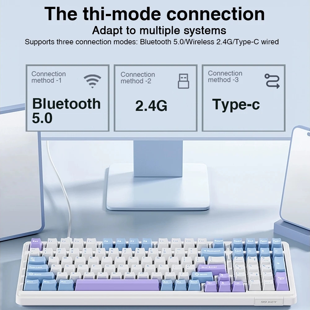 Aula F99 لوحة المفاتيح الميكان - مراجعة Gaming Keyboard Bundle وسعره