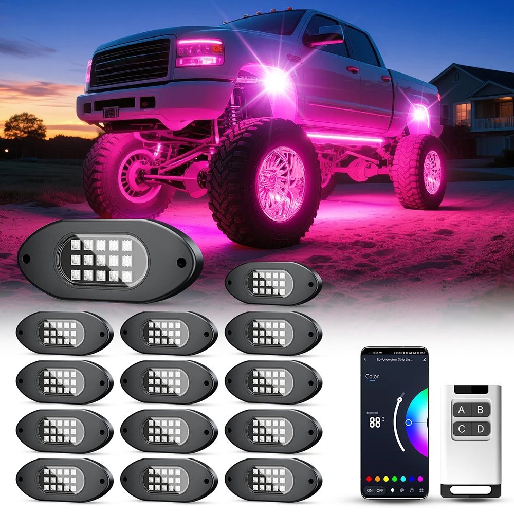 سيمفوني LED سيارة Underglow شر - مراجعة Rgb Underglow Strip وسعره