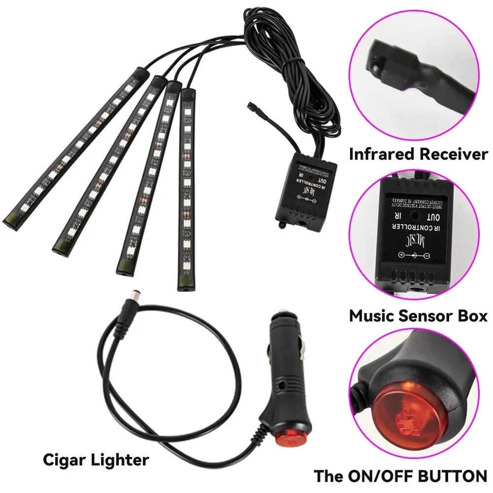 نيون LED RGB سيارة Underglow أ - مراجعة Rgb Underglow Strip وسعره
