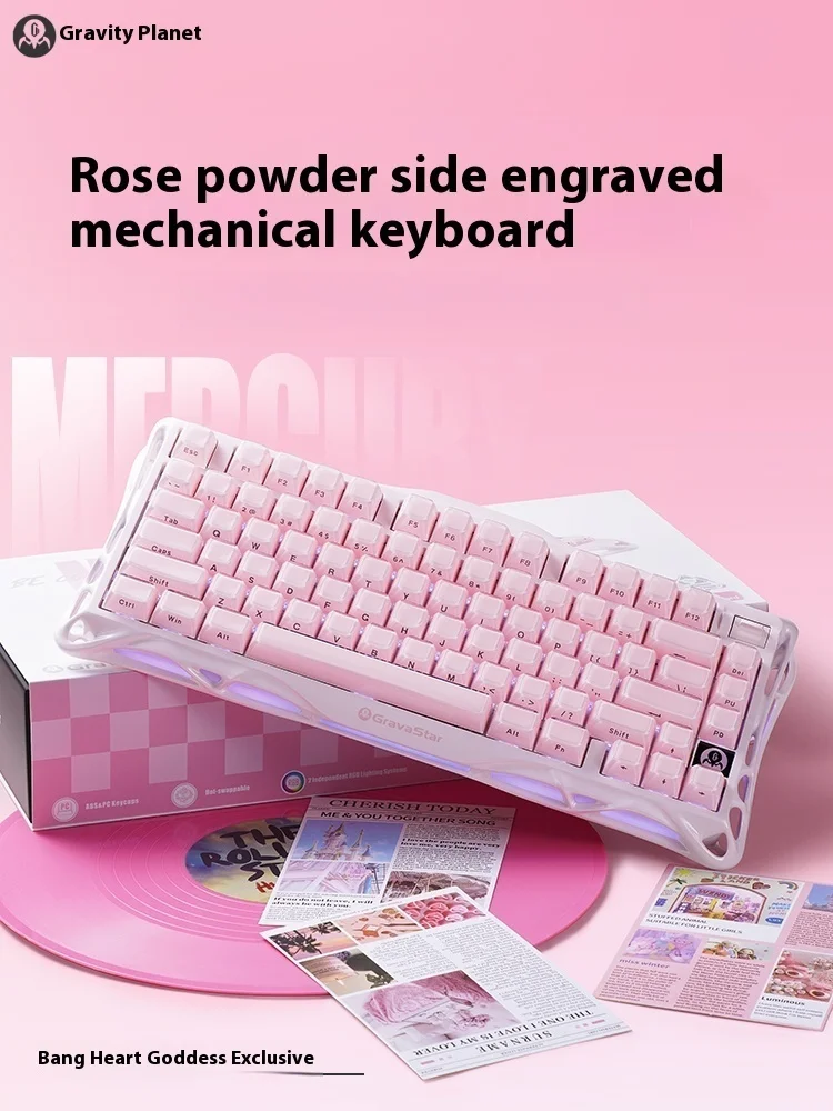 لوحة مفاتيح ميكانيكية للألعاب  - مراجعة Keyboard Gaming Transparent وسعره