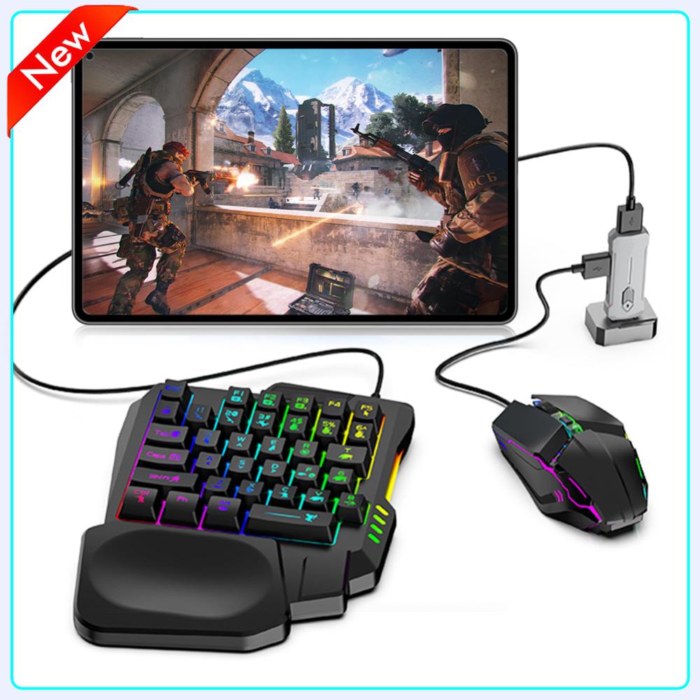 مجموعة ألعاب ماوس محول ألعاب ا - مراجعة Keyboard Mouse Bundle Gaming وسعره