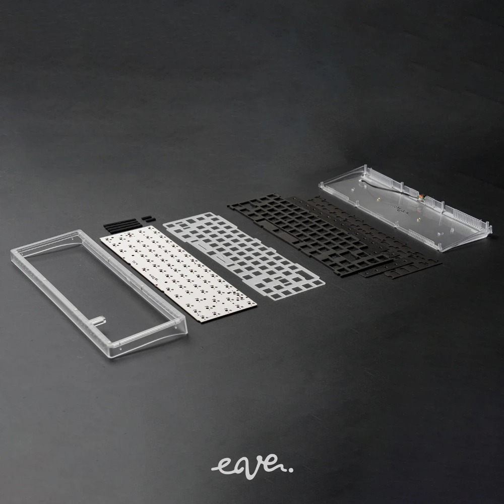 Swagkeys EAVE65 مجموعة لوحة ال - مراجعة Keyboard Gaming Transparent وسعره