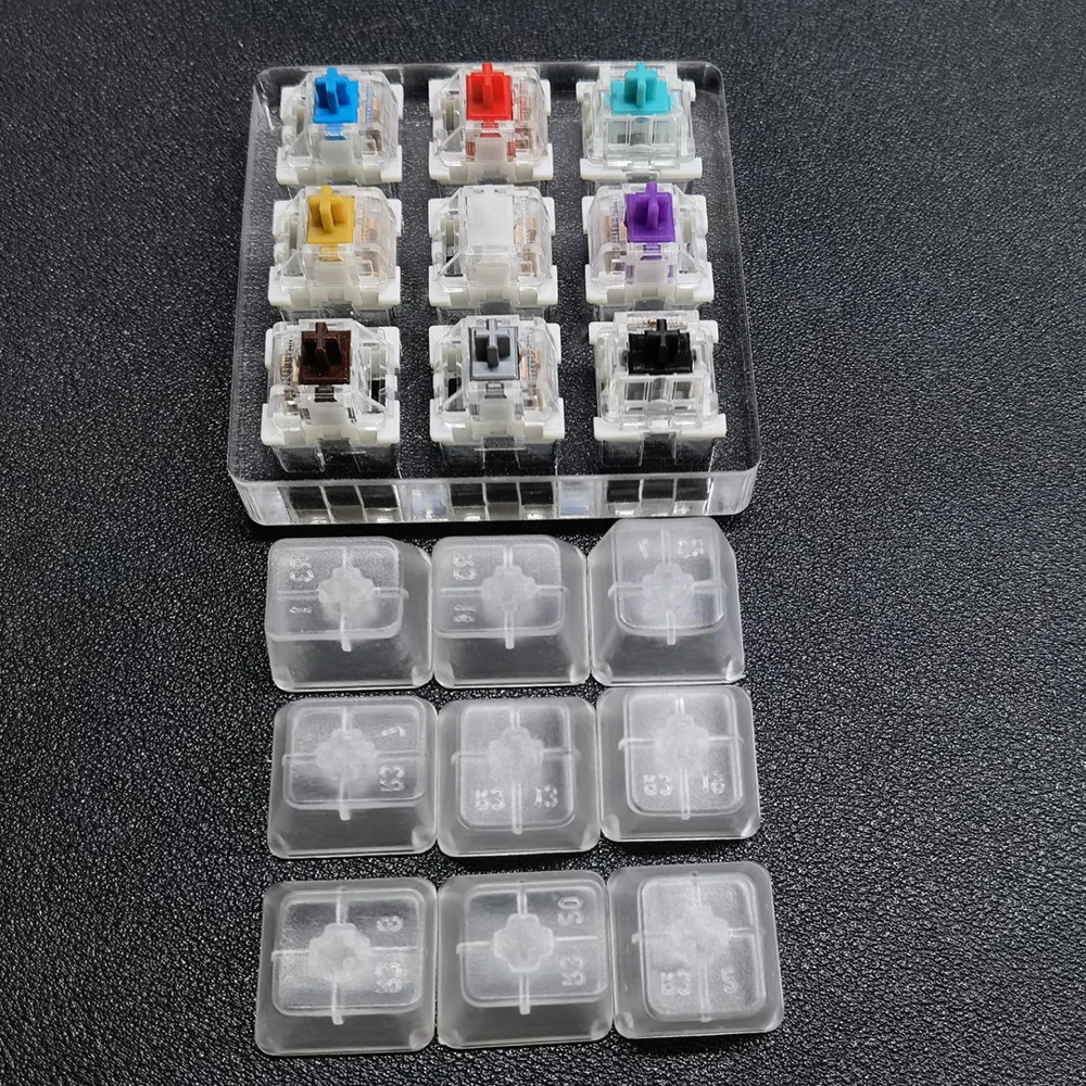 جهاز اختبار مفاتيح Outemu للوح - مراجعة Gaming Keyboard Blue Switches وسعره