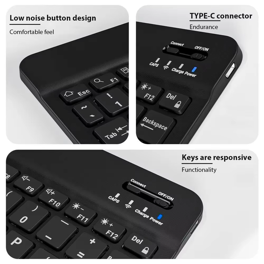 لوحة مفاتيح لاسلكية بلوتوث لله - مراجعة Gaming Keyboard Wireless وسعره