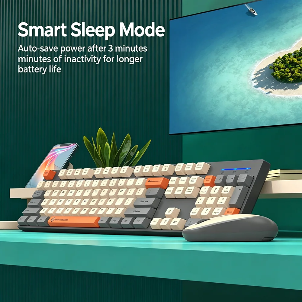 مجموعة لوحة مفاتيح وماوس لاسلك - مراجعة Gaming Keyboard Bundle وسعره