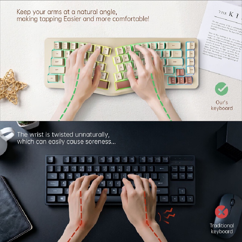 لوحة مفاتيح الألعاب A86، مزودة - مراجعة Gaming Keyboard Not Typing وسعره