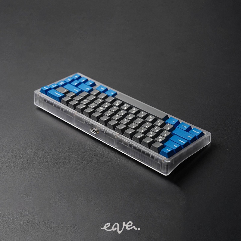 طقم لوحة مفاتيح سلكية أحادية ا - مراجعة Keyboard Gaming Transparent وسعره