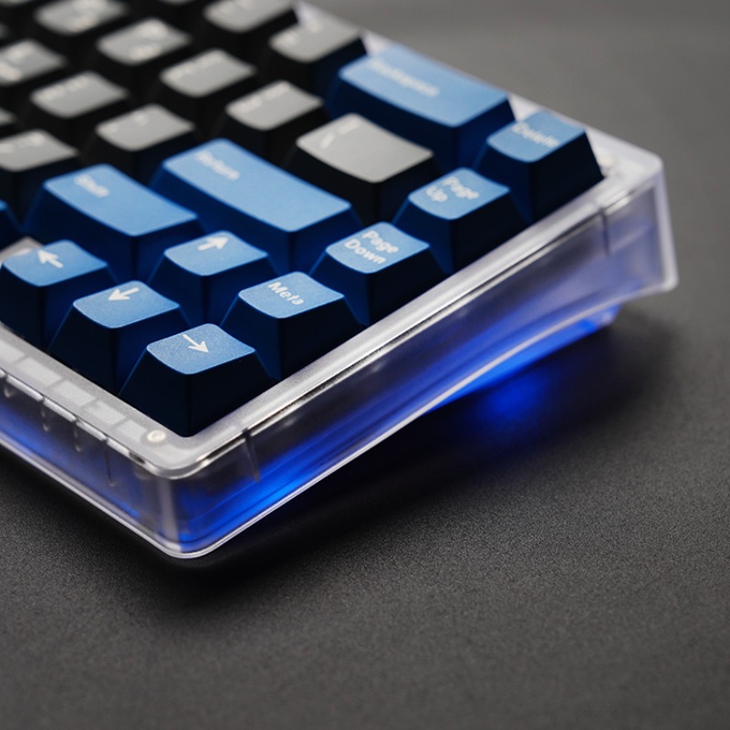 طقم لوحة مفاتيح سلكية أحادية ا - مراجعة Keyboard Gaming Transparent وسعره
