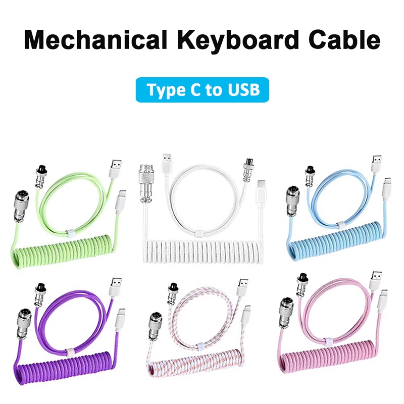 كابل لوحة مفاتيح ميكانيكية USB - مراجعة Gaming Keyboard Types وسعره