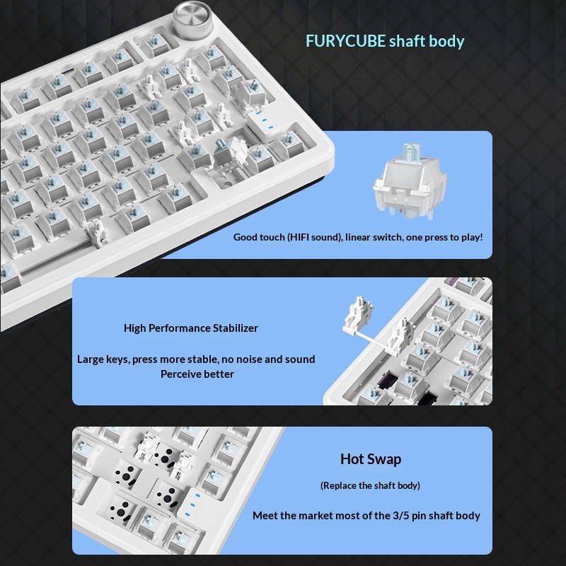لوحة مفاتيح ميكانيكية Furycube - مراجعة Gaming Keyboard Not Typing وسعره