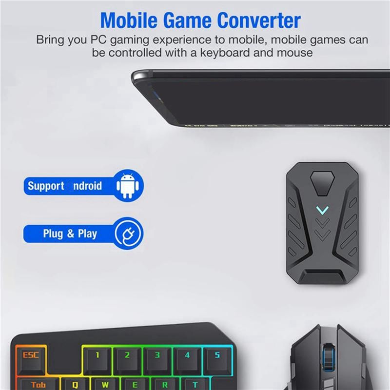 محول لوحة المفاتيح والماوس SQP - مراجعة Gaming Keyboard Not Typing وسعره