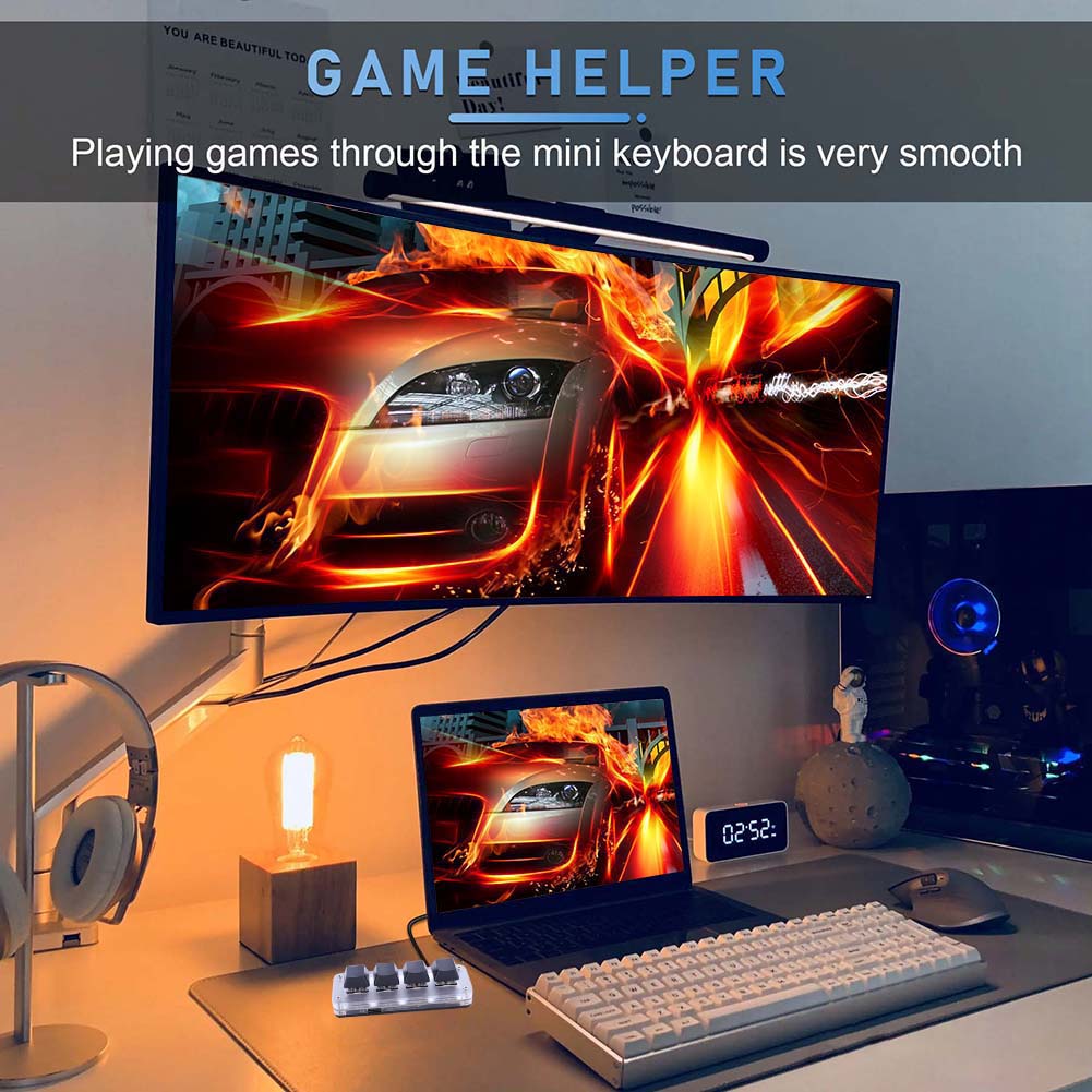 لوحة مفاتيح ميكانيكية للألعاب  - مراجعة Gaming Keyboard 1 Hand وسعره