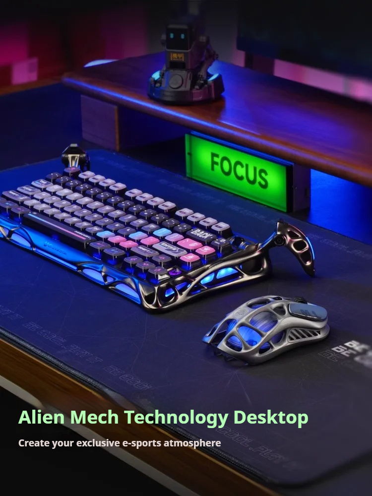 ماوس لاسلكي GravaStar M1 M2 أو - مراجعة Gaming Keyboard Brand وسعره
