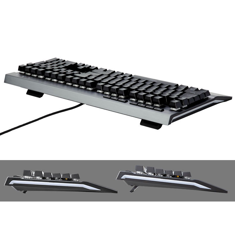 لوحة مفاتيح الألعاب HEXGEARS G - مراجعة Gaming Keyboard Blue Switches وسعره