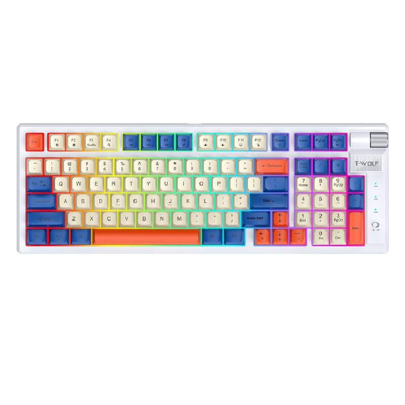 لوحة مفاتيح ميكانيكية ريترو ثل - مراجعة Gaming Keyboard Not Typing وسعره