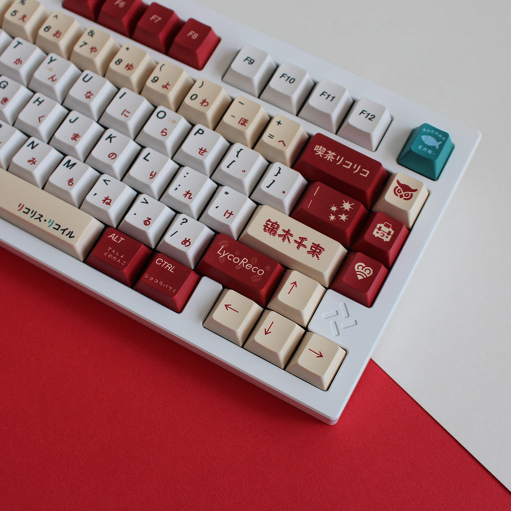 أغطية مفاتيح PBT من Lycoris Re - مراجعة Gaming Keyboard Brand وسعره