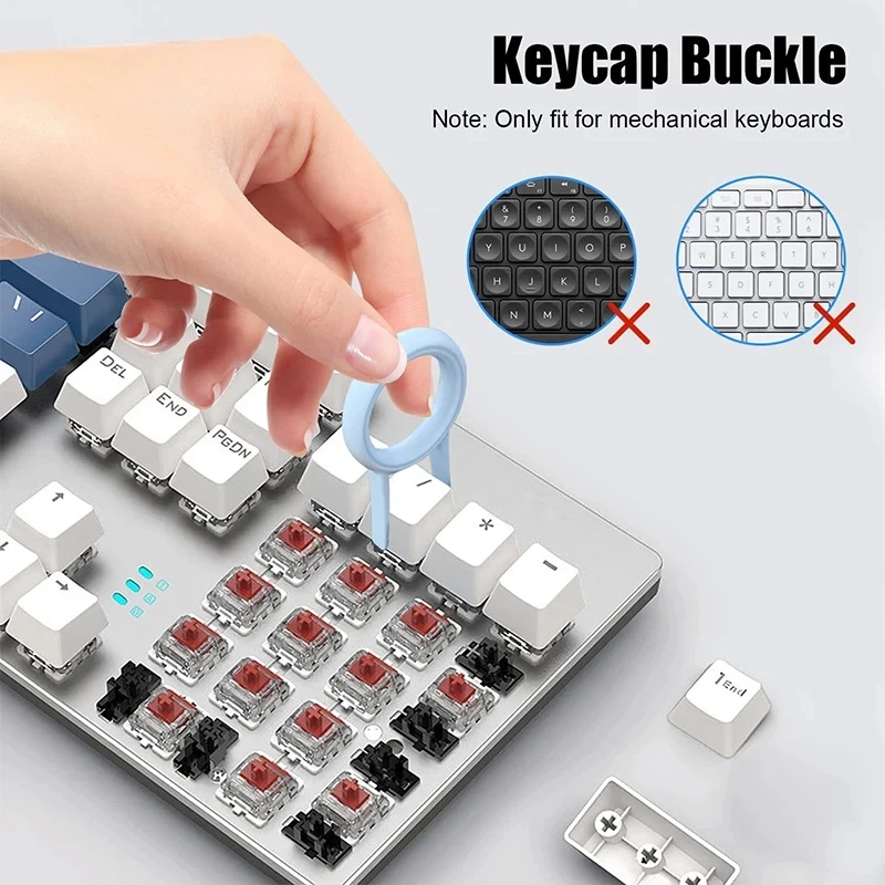 7 في 1 مجموعة فرشاة تنظيف لوحة - مراجعة Keycap Puller Ring وسعره